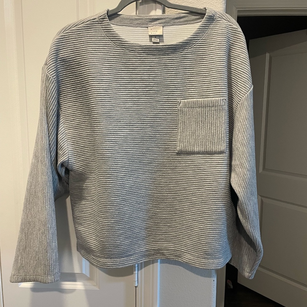 Target grey sweater